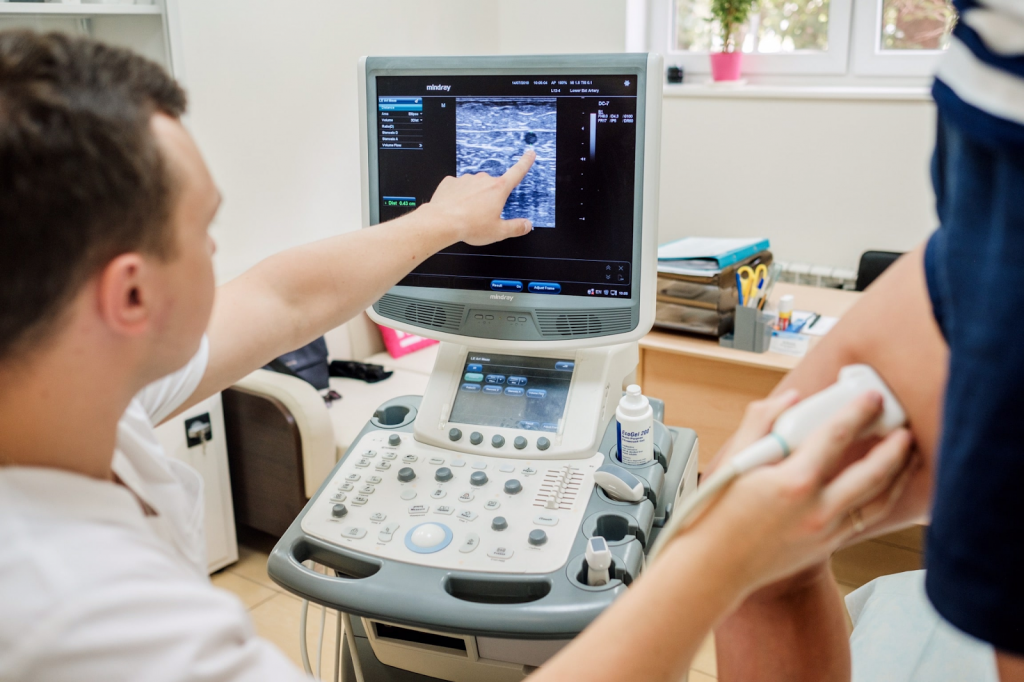 Цветное дуплексное сканирование вен